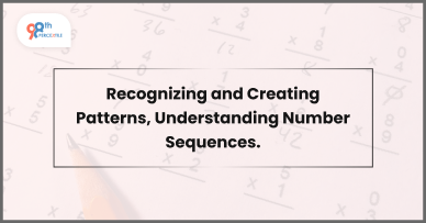 Recognizing and creating patterns, understanding number sequences