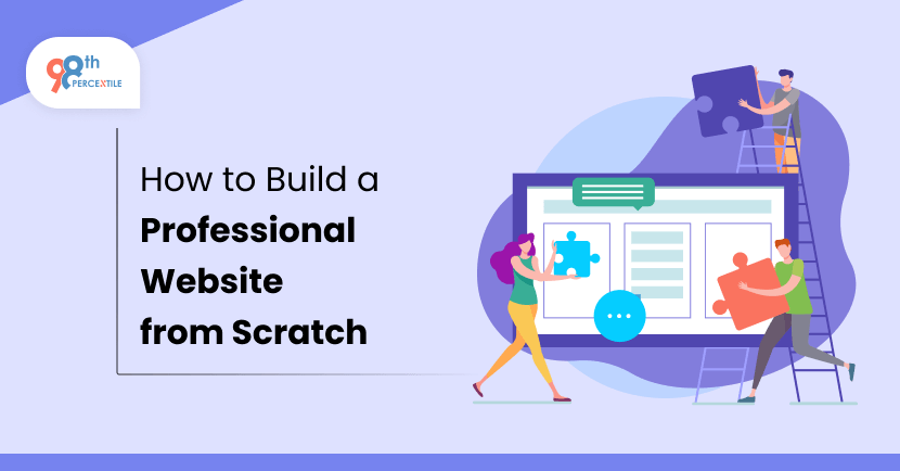 build a website from scratch