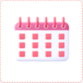 Monthly Show & Tell calendar